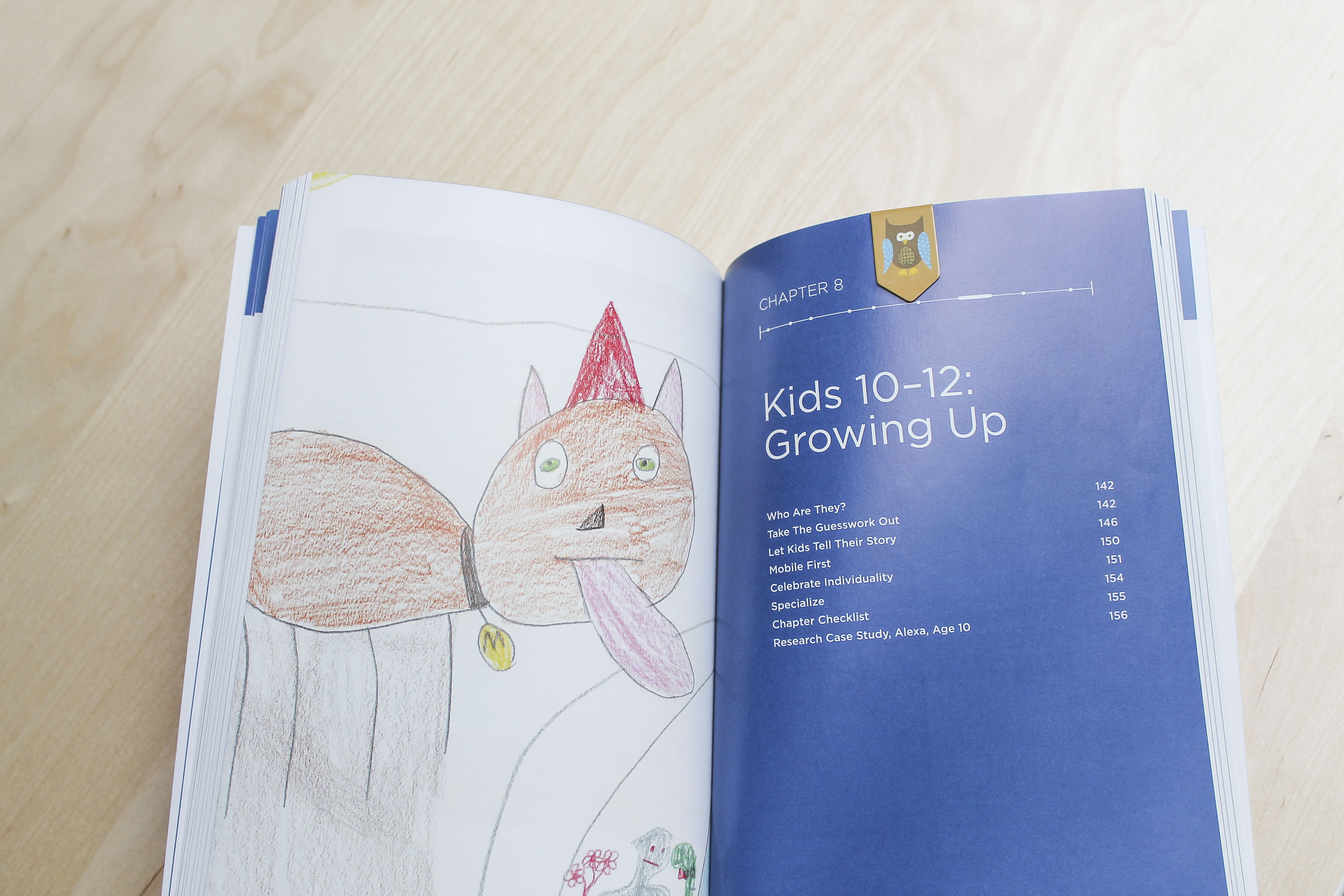 Picture of interior picture of Design for Kids book