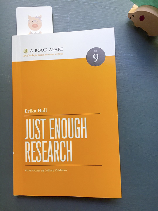 Photo of Just Enough Research