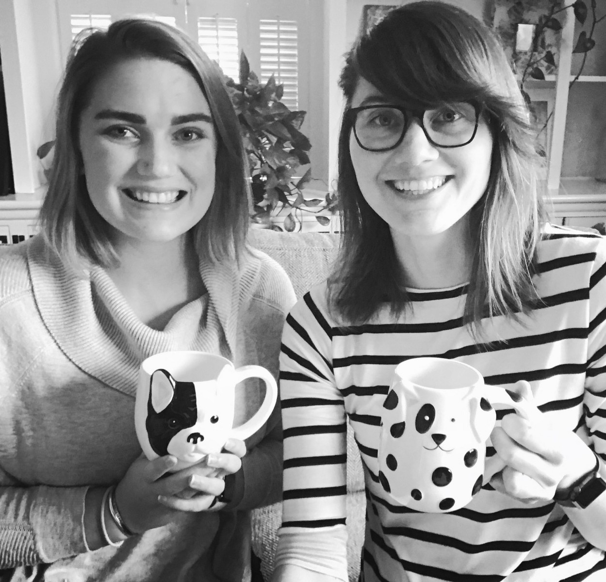 Photo of Joni Trythall and intern Bren Lawler