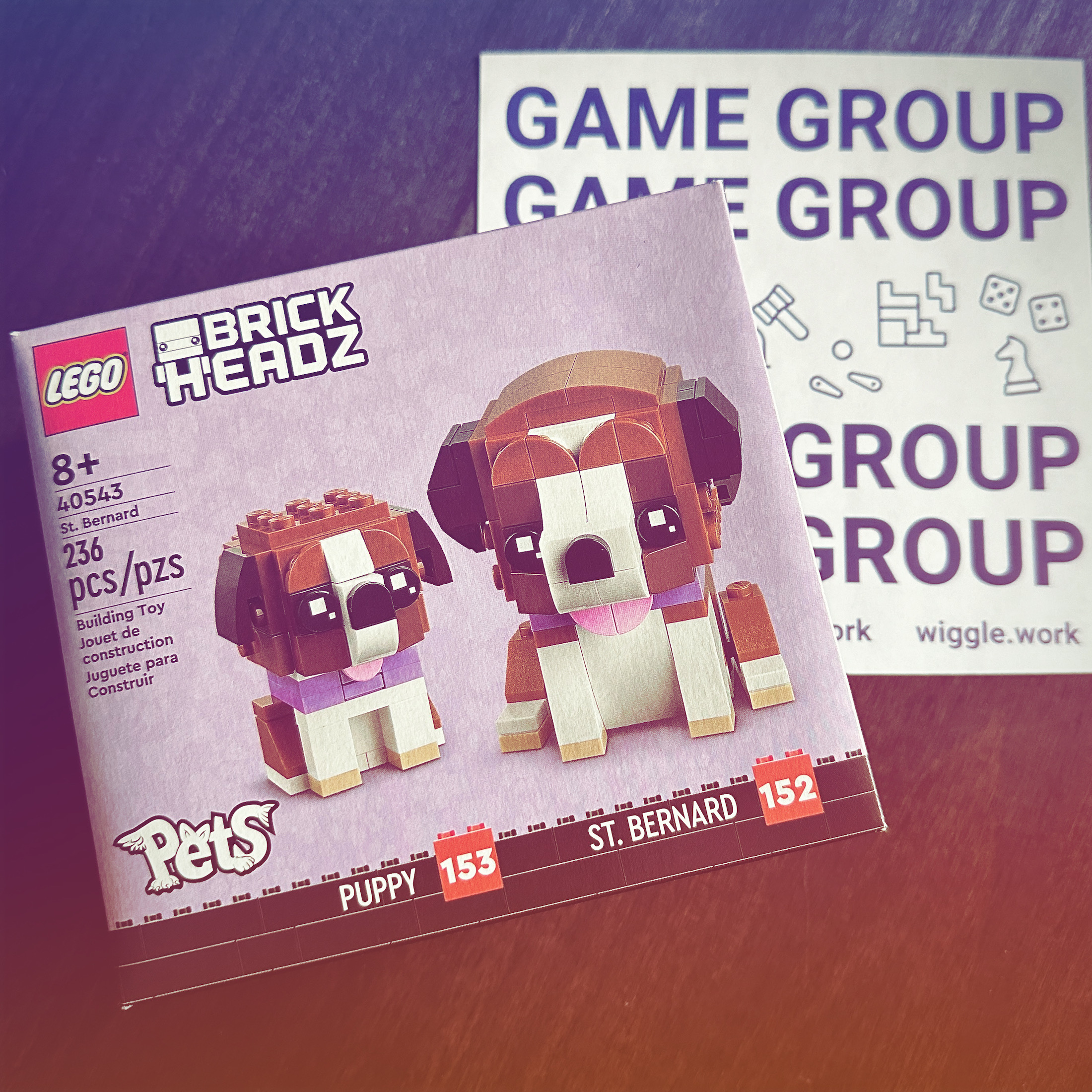 LEGO dog Brickheadz